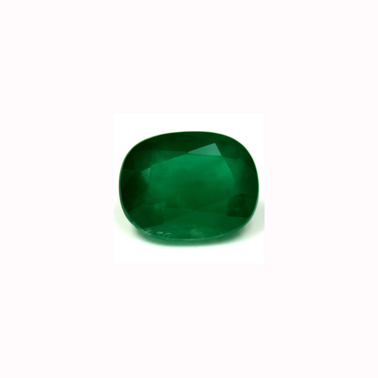 Emerald Cushion  GIA Certified 3.24 cts.