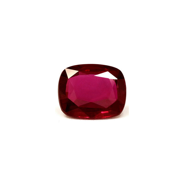 Ruby Cushion GIA Certified Untreated 2.21  cts