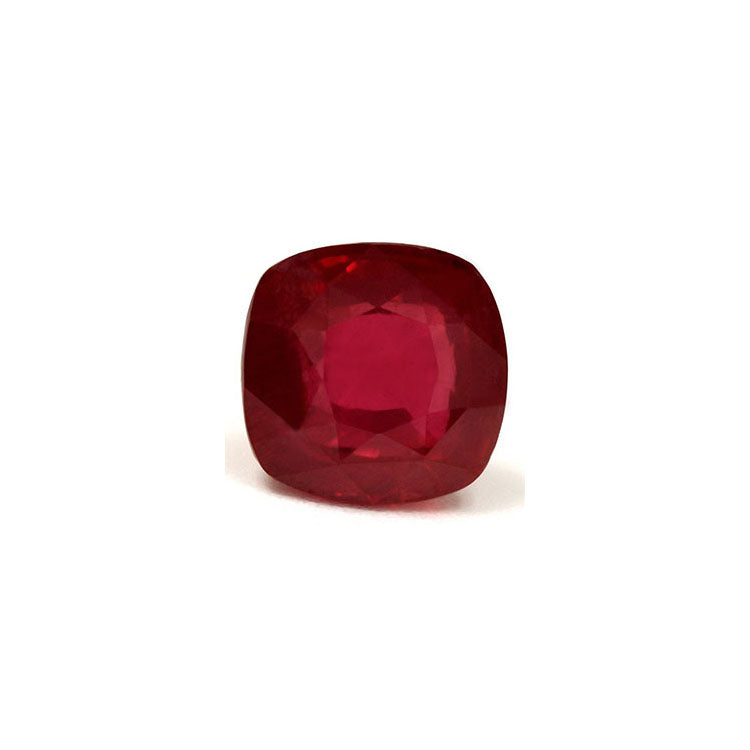 Ruby Cushion A Certified Untreated 4.06  cts.
