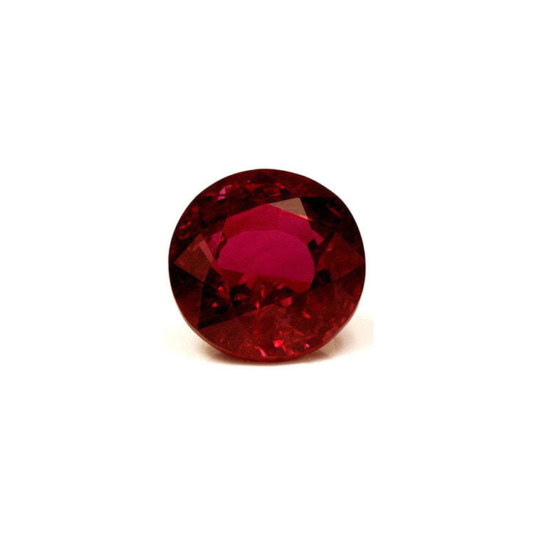 Ruby Round GIA Certified Untreated 2.81  cts.