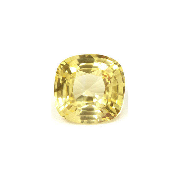 Yellow Sapphire Cushion Untreated 1.35cts.