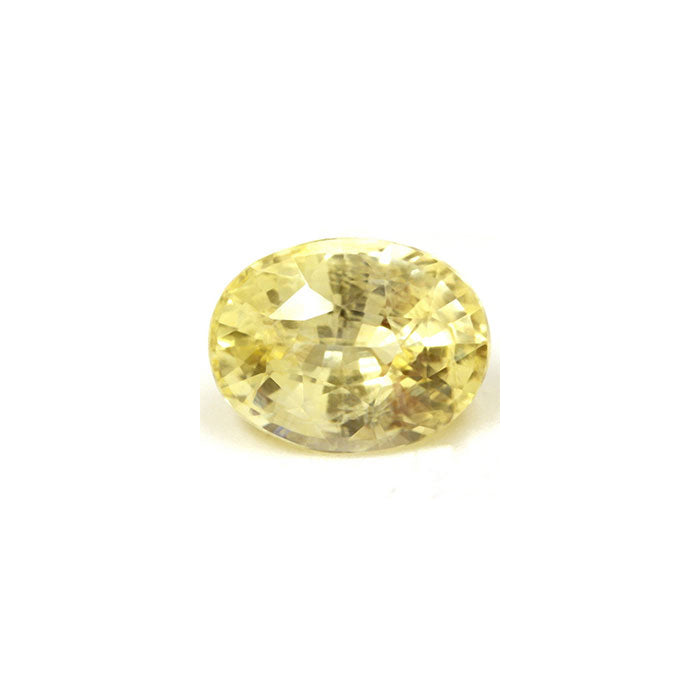 Yellow Sapphire Oval Untreated 2.29cts.