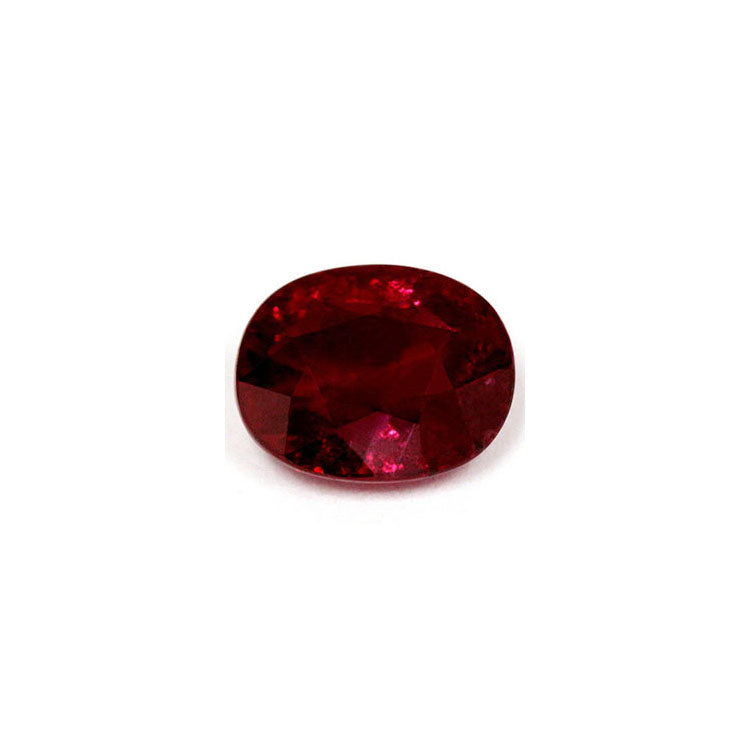 Ruby Cushion GIA Certified Untreated 3.01  cts