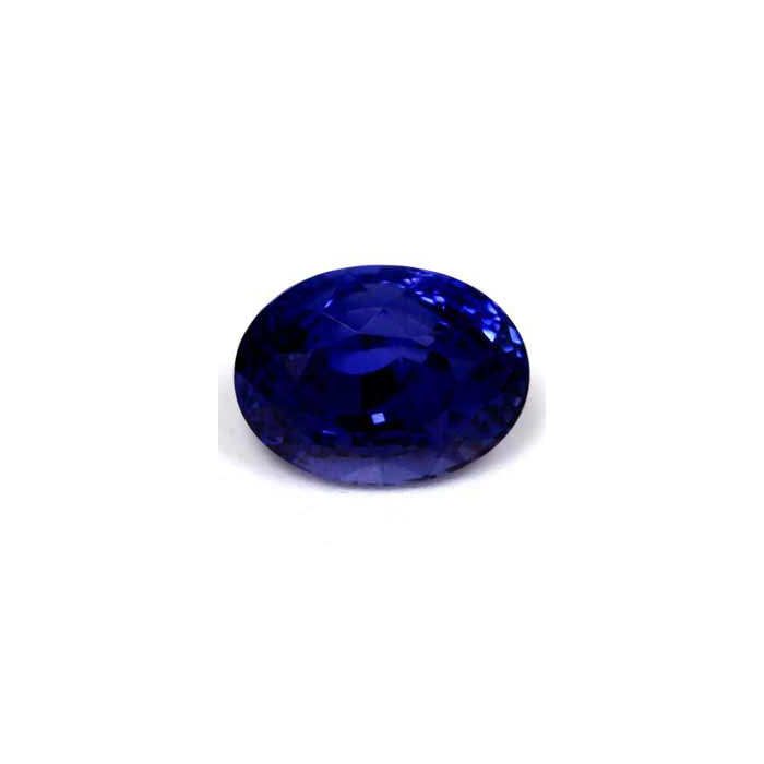 BLUE SAPPHIRE GIA  Certified Untreated 3.11 cts. Oval