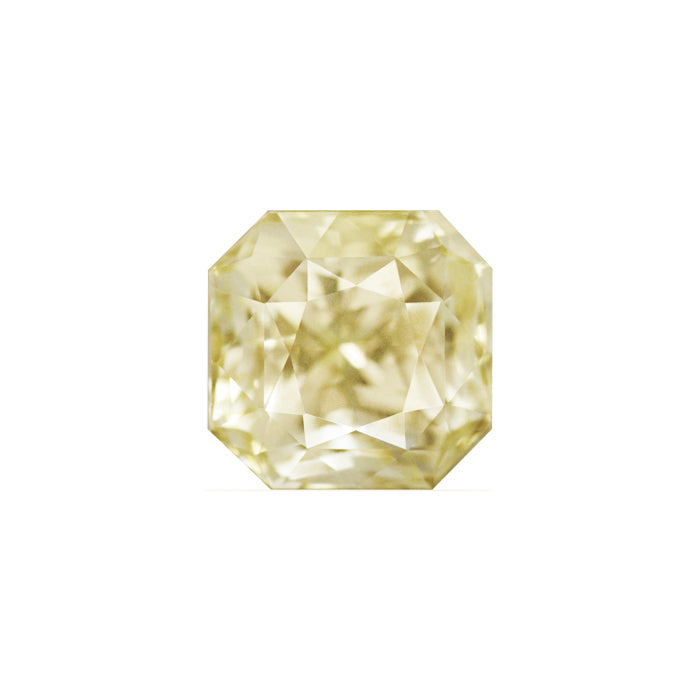 Emerald Cut Yellow Sapphire GIA Certified Untreated 5.88 cts.