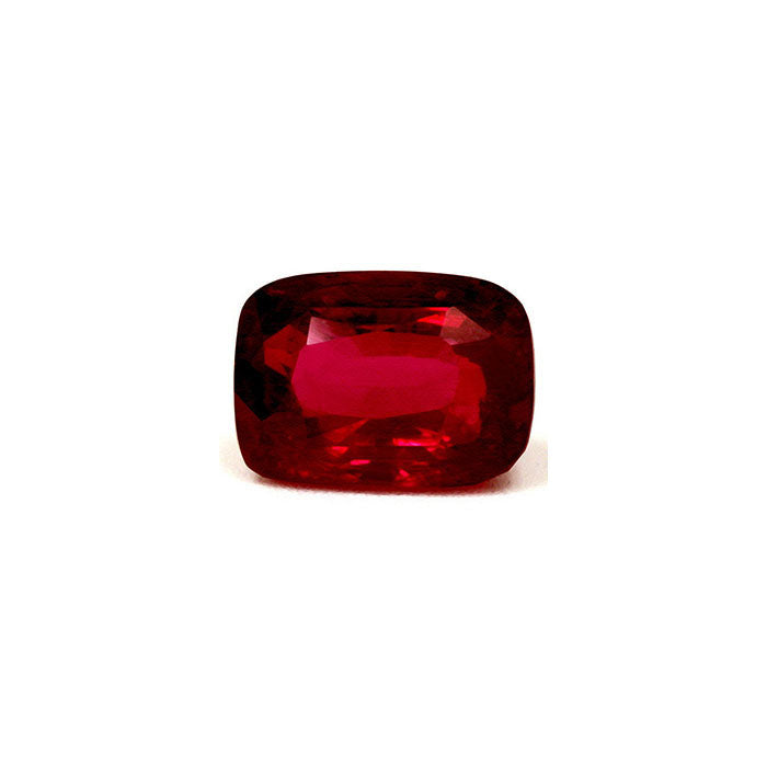 Ruby Cushion GIA Certified Untreated 3.8 cts