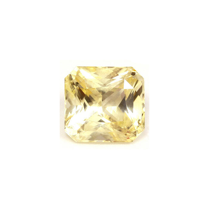 Emerald Cut Yellow Sapphire Untreated 2.17cts.