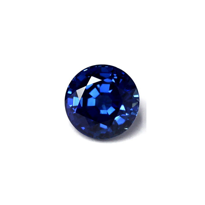 BLUE SAPPHIRE GIA Certified 4.63 cts.  Round