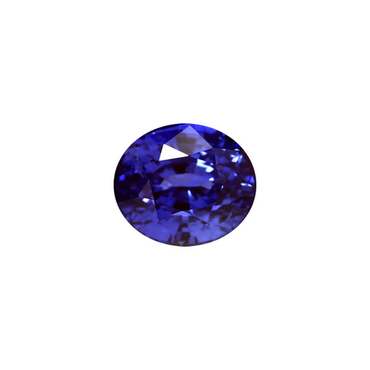 BLUE SAPPHIRE GIA Certified 5.67 cts. Oval
