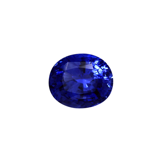 BLUE SAPPHIRE GIA Certified 6.03 cts. Oval