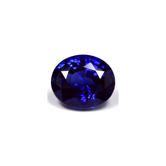 BLUE SAPPHIRE Oval GIA Certified 8.77 cts.