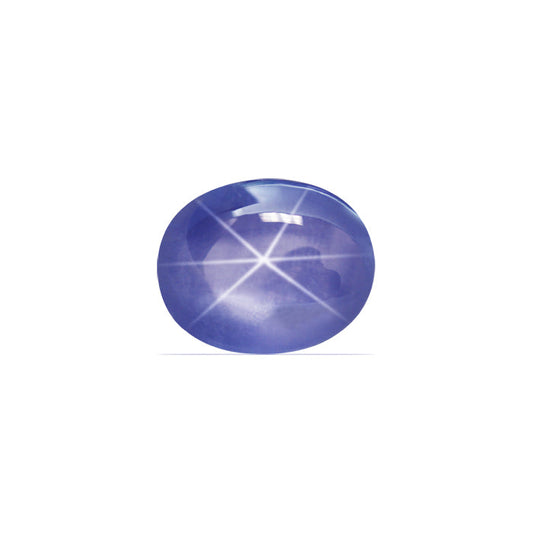 BLUE SAPPHIRE GIA Certified Untreated 21.94 cts. Star