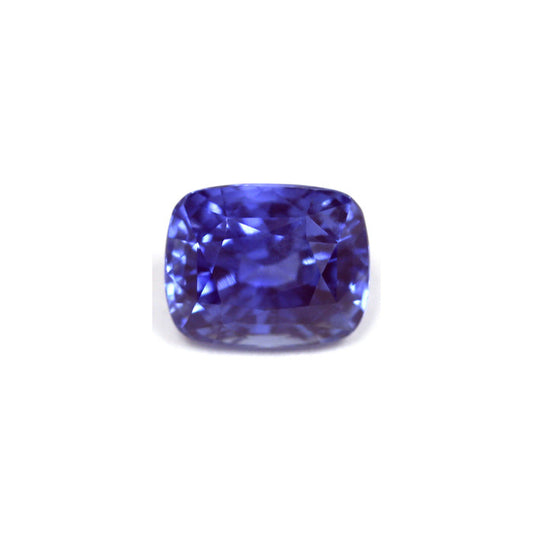BLUE SAPPHIRE GIA Certified Untreated 4.74 cts. Cushion