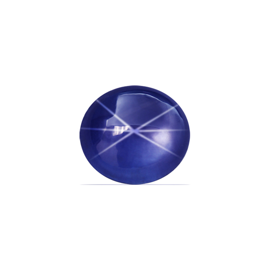 BLUE SAPPHIRE GIA Certified Untreated 10.42 cts. Star