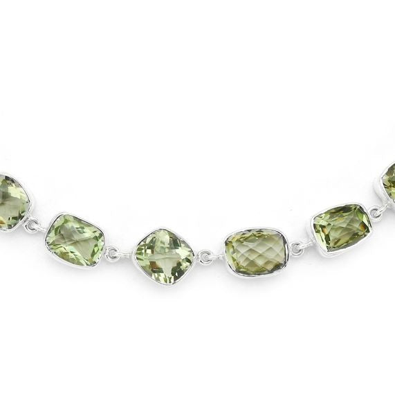 Green Amethyst Necklace