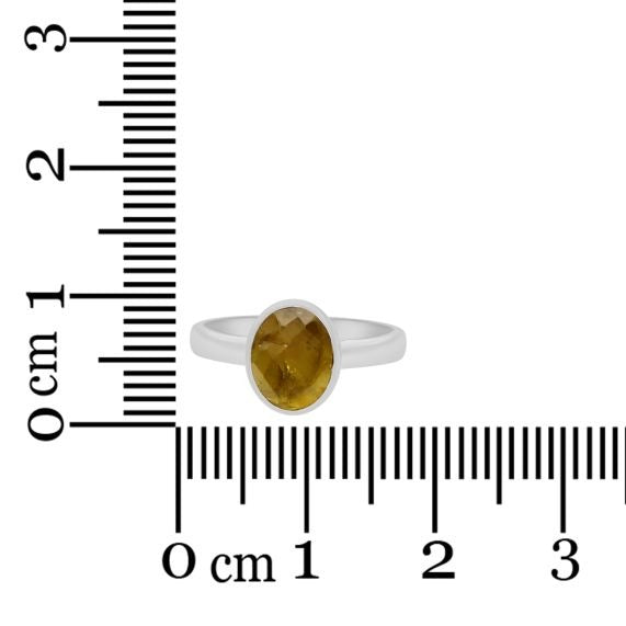 Green Garnet Ring