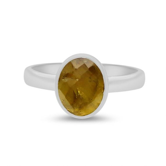 Green Garnet Ring