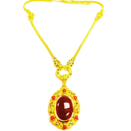 Carnelian Removable Pendent Two In One