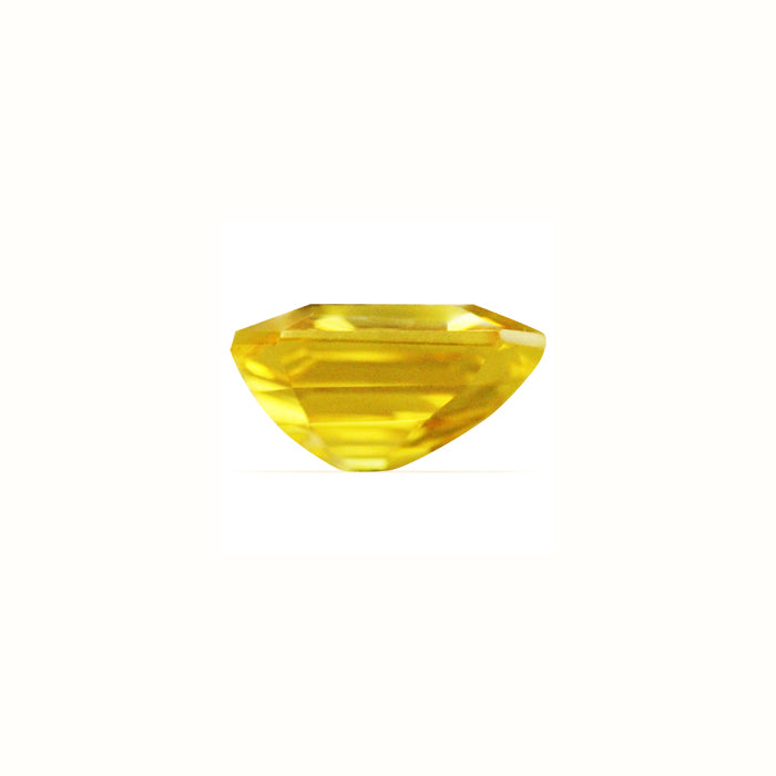 Yellow Sapphire Emerald Cut 1.95 cts.