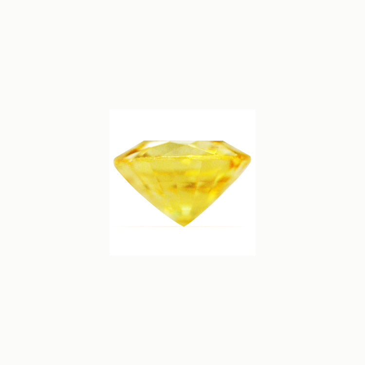 Yellow Sapphire Round 0.89  cts.