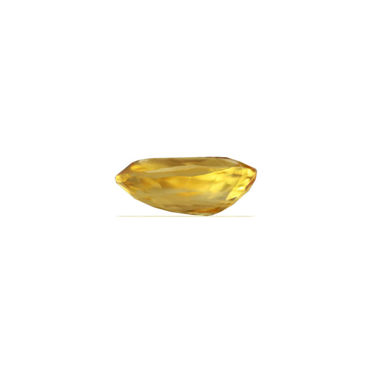 Yellow Sapphire Cushion  Untreated 1.71  cts.