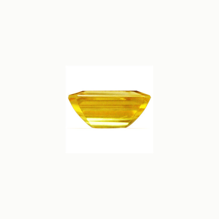 Yellow Sapphire  Emerald Cut 1.77 cts.