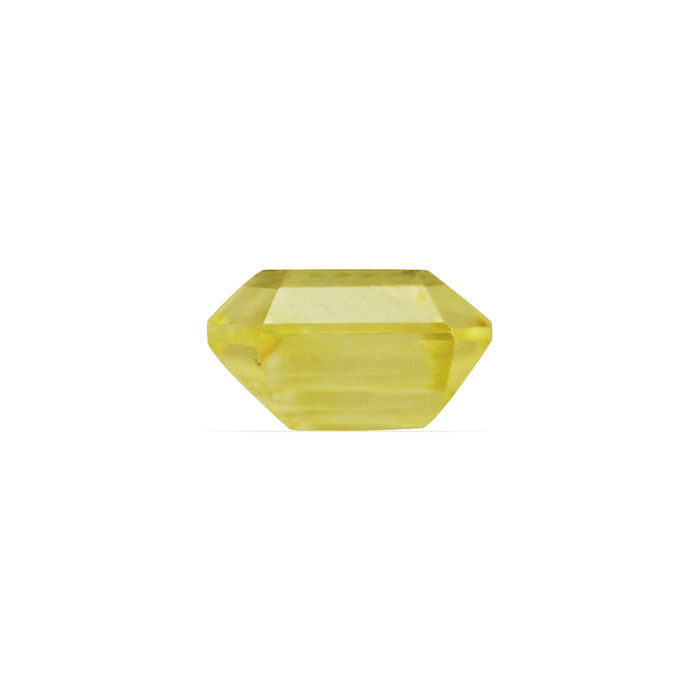 Yellow Sapphire . Emerald Cut Untreated 1.30  cts.