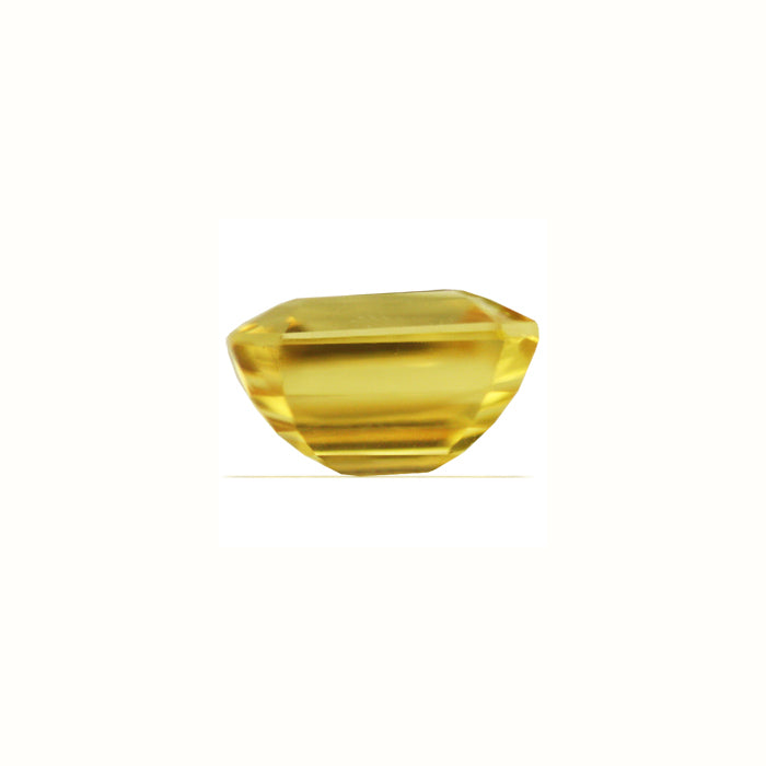 Yellow Sapphire Emerald Cut 2.22 cts.