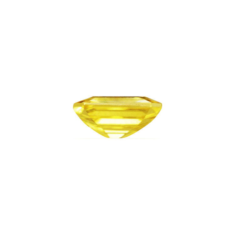 Yellow Sapphire  Emerald Cut 1.96  cts.
