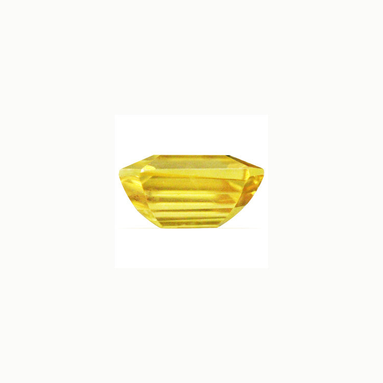 Yellow Sapphire  Emerald Cut 1.78 cts.