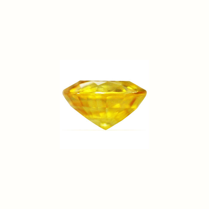 Yellow Sapphire Round .59cts.