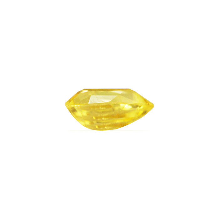 Yellow Sapphire Pear GIA Certified Untreated 3.31 cts.
