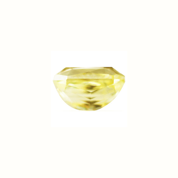 Yellow Sapphire  Emerald Cut Untreated 1.08 cts.