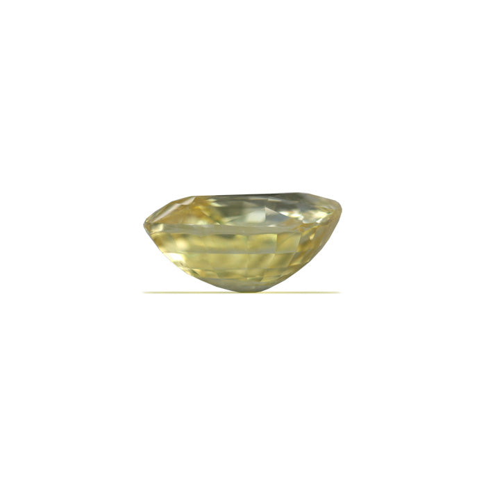 Yellow Sapphire Cushion GIA Certified Untreated 9.69 cts.