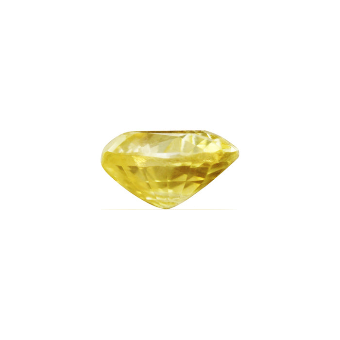 Yellow Sapphire Heart Untreated 2.71 cts.