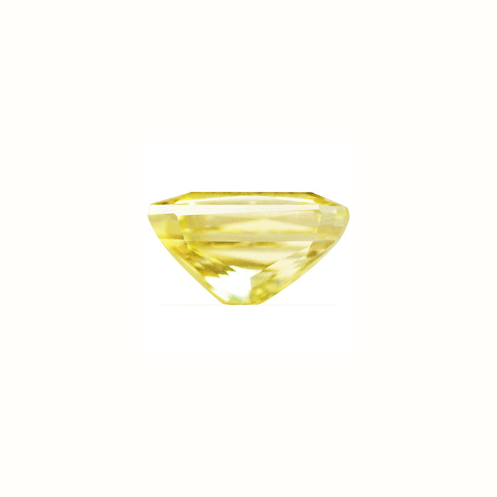 Yellow Sapphire Emerald Cut Untreated 1.37 cts.