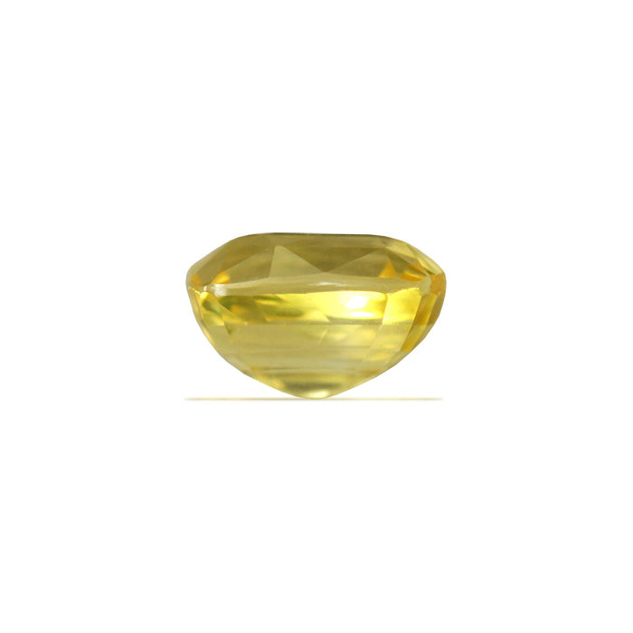Yellow Sapphire Cushion GIA Certified Untreated 3.92 cts.