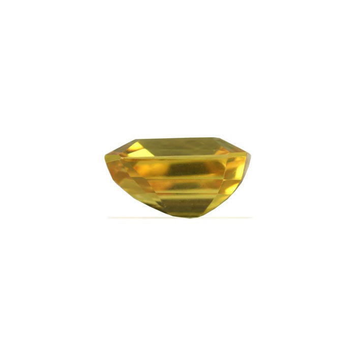 Yellow Sapphire Emerald Cut 7.14 cts.