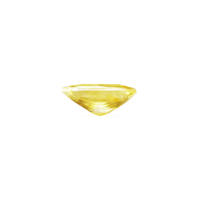 Yellow Sapphire  Emerald Cut Untreated 1.67 cts.