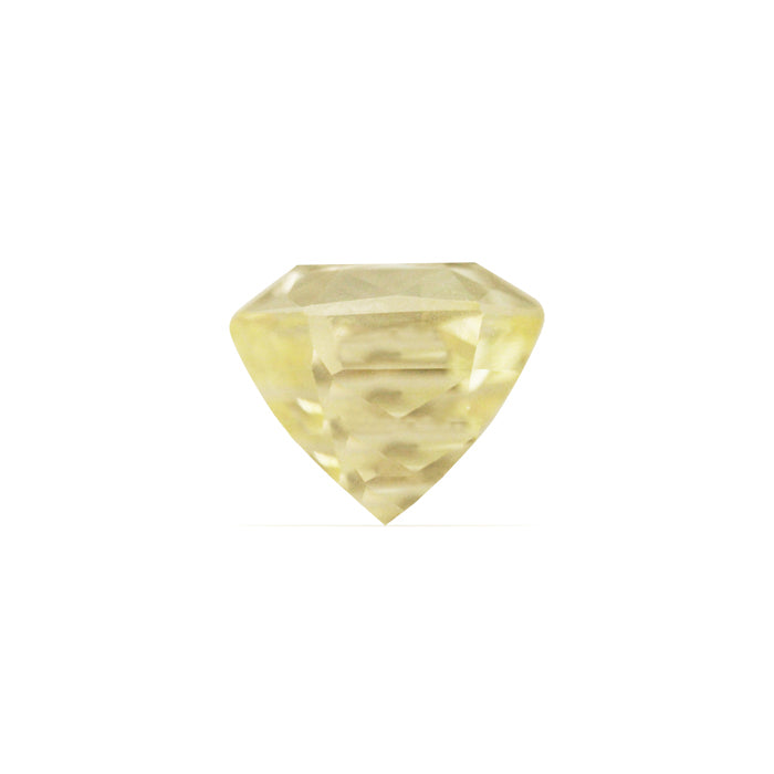 Emerald Cut Yellow Sapphire GIA Certified Untreated 5.88 cts.