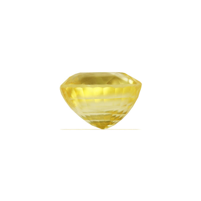 Yellow Sapphire Round GIA Certified Untreated 6.48 cts.