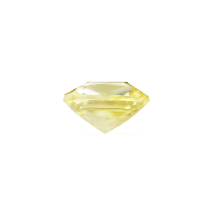 Yellow Sapphire Emerald Cut Untreated 1.62 cts.