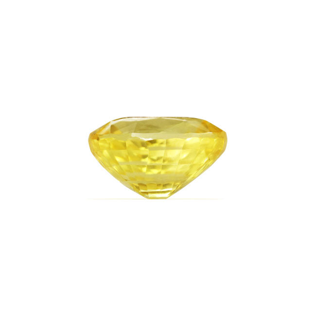 Yellow Sapphire Oval GIA Certified Untreated 7.43cts.