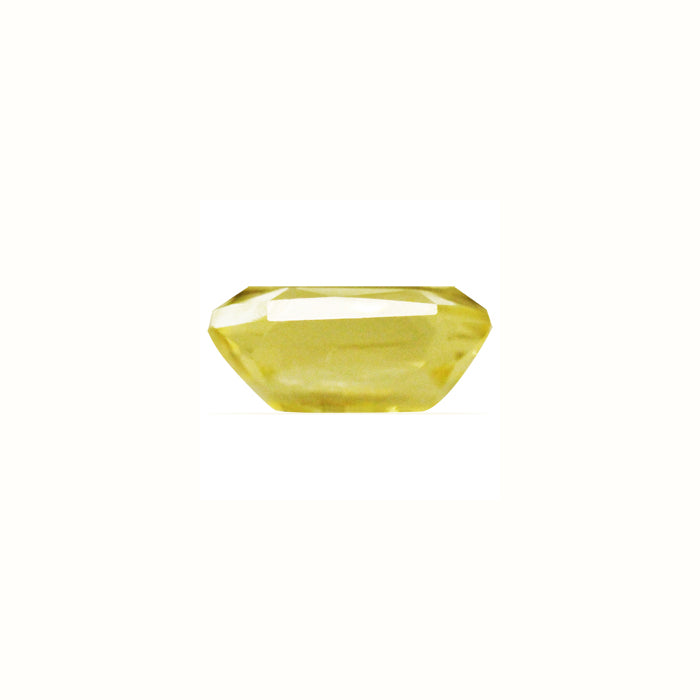 Yellow Sapphire   Emerald Cut Untreated 1.03 cts.