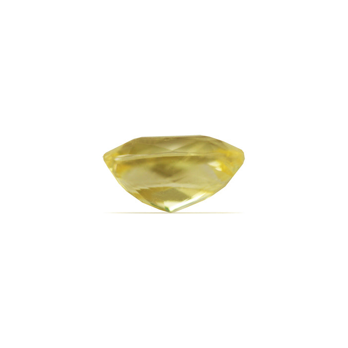 Yellow Sapphire Cushion GIA Certified Untreated 6.21 cts.
