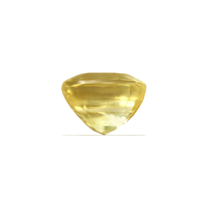 Yellow Sapphire Cushion GIA Certified Untreated 6.19cts.