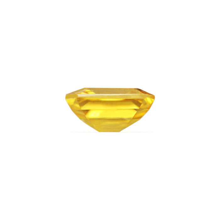 Yellow Sapphire  Emerald Cut 1.97 cts.