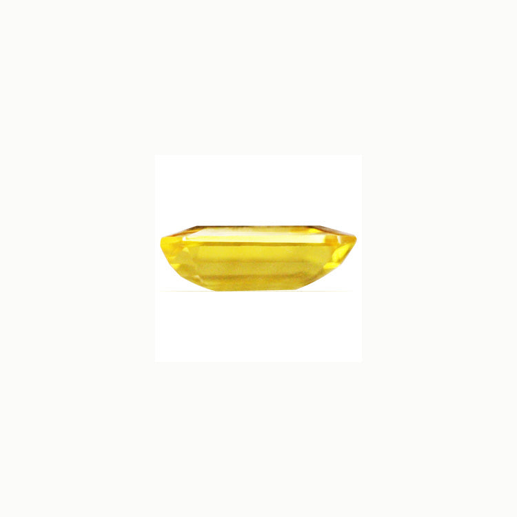 Yellow Sapphire  Emerald Cut 1.86 cts.