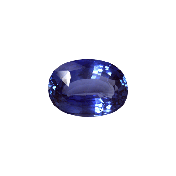 BLUE SAPPHIRE Oval 59.56 cts. GIA Certified  Untreated