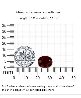 Ruby  Oval Composite 6.59 cts
